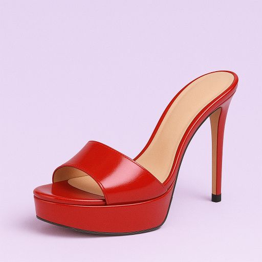 Pantoflíčky na podpatku a platformě