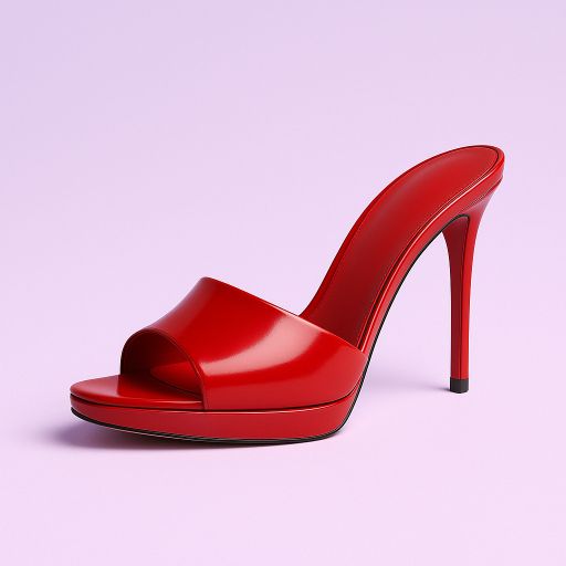 Pantoflíčky na podpatku