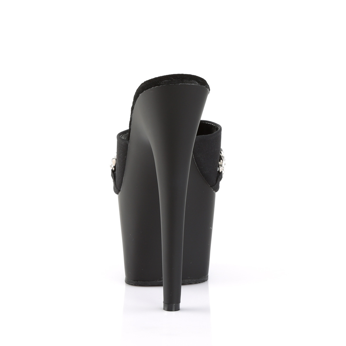 Pleaser Adore-701PS-2 BPS/M - Černé sandály na vysoké platformě