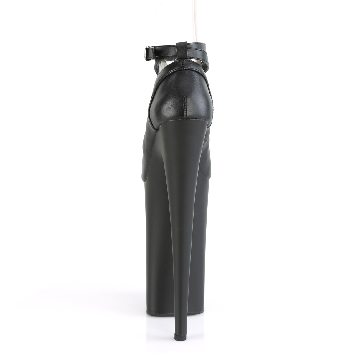 Pleaser Beyond-087 BPU/M - Černé lodičky s páskem na vysoké platformě