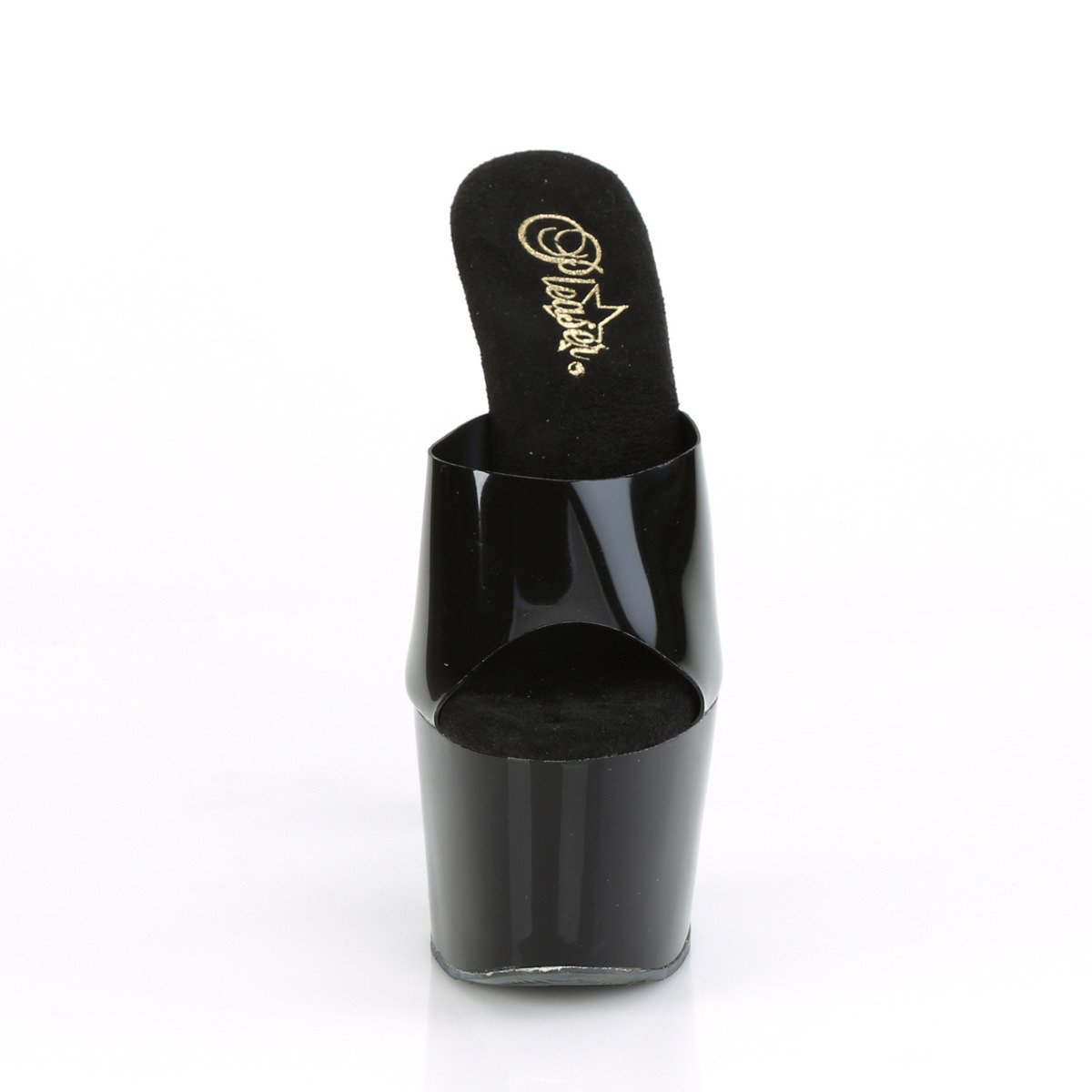 Pleaser Adore-701N BTPU/M - Černé sandály na vysoké platformě