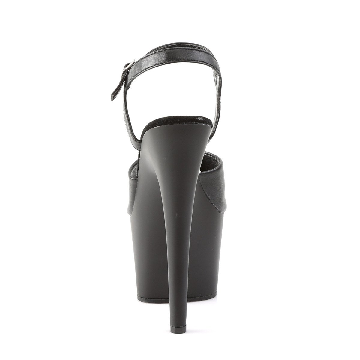 Pleaser Adore-709 BPU/M - Černé sandály na vysoké platformě