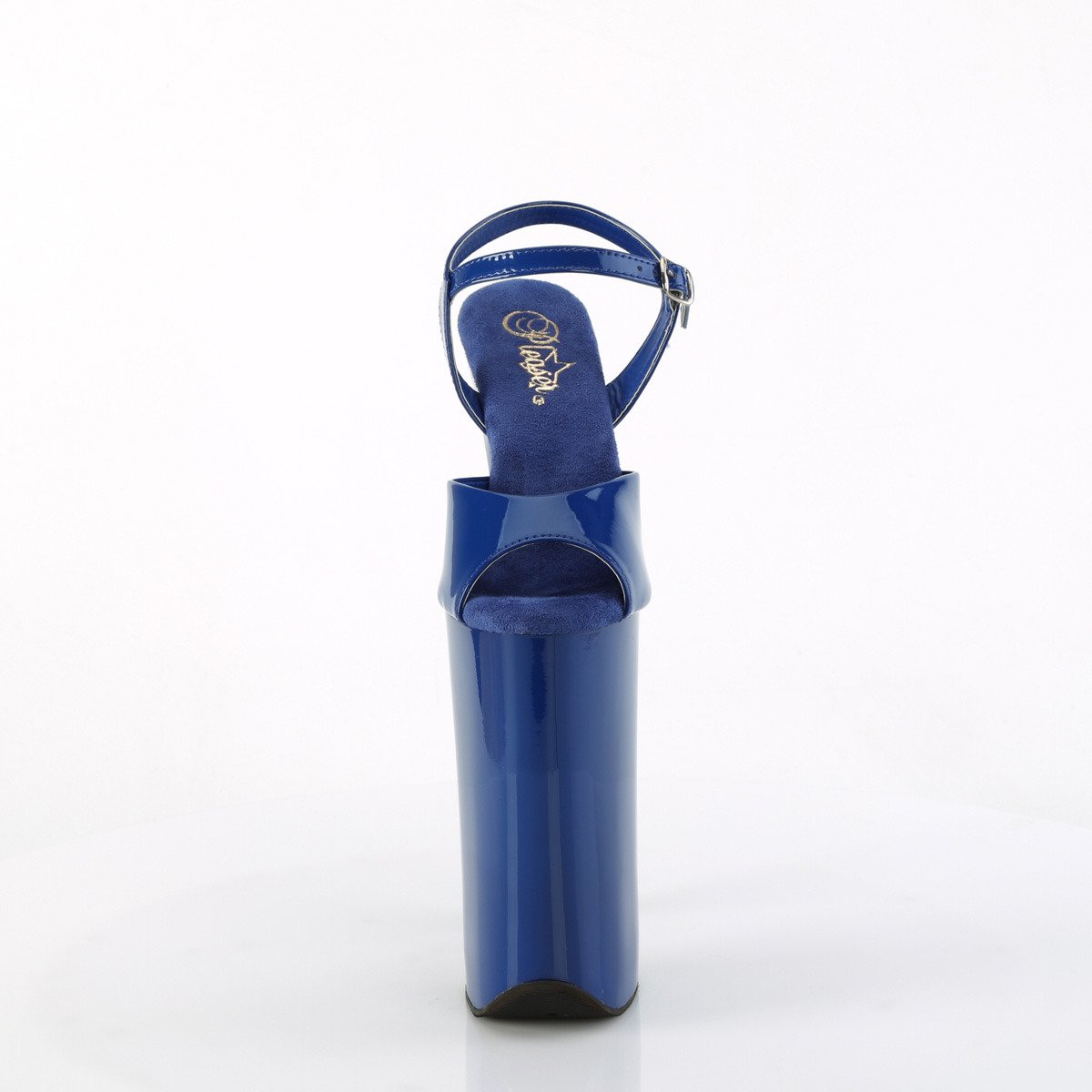 Pleaser Beyond-009 RYBL/M - Modré sandály na vysoké platformě