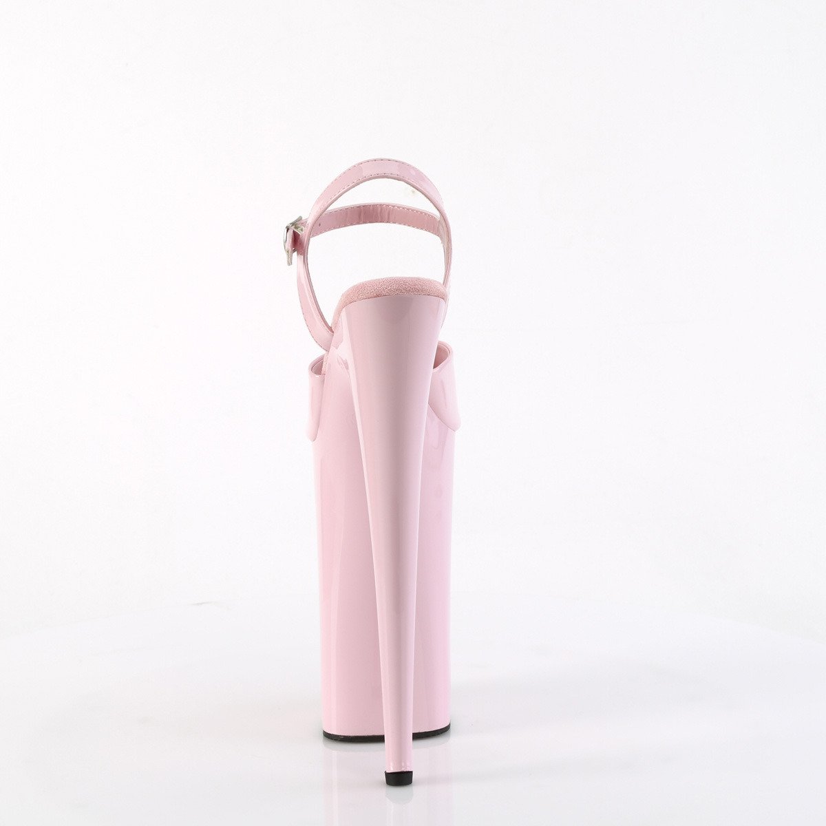 Pleaser Beyond-009 BP/M - Růžové sandály na vysoké platformě