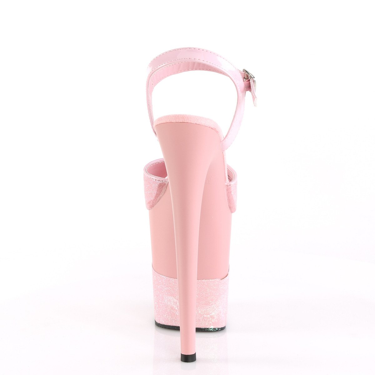Pleaser Flamingo-809-2G BPG/M - Růžové sandály na vysoké platformě