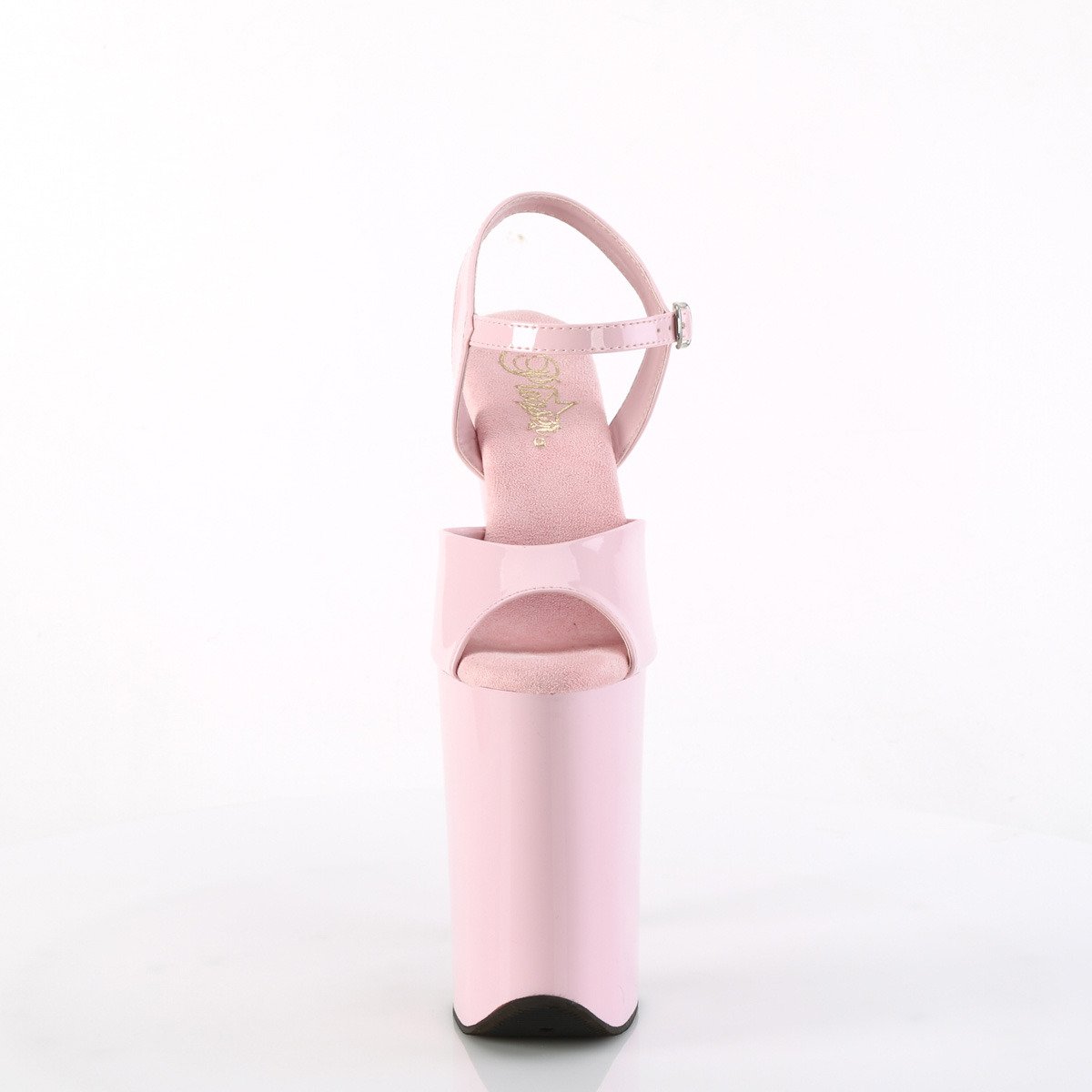 Pleaser Infinity-909 BP/M - Růžové sandály na vysoké platformě