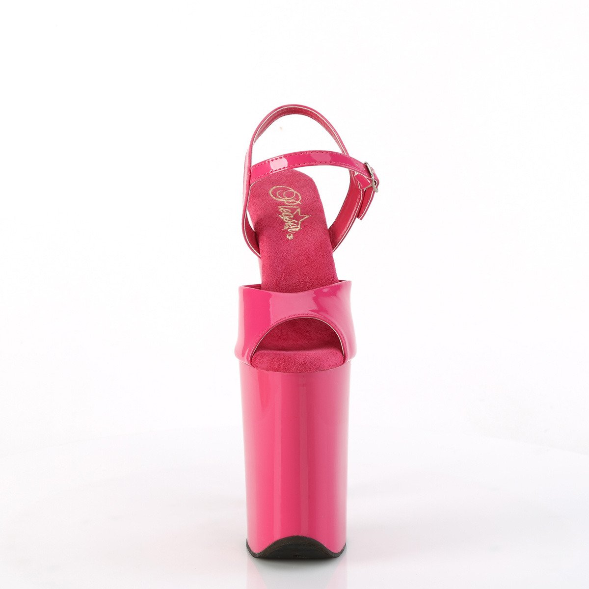 Pleaser Infinity-909 HP/M - Růžové sandály na vysoké platformě