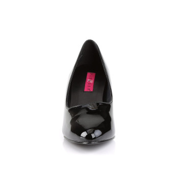 Pleaser Pink Label Divine-420 B - Lesklé černé lodičky