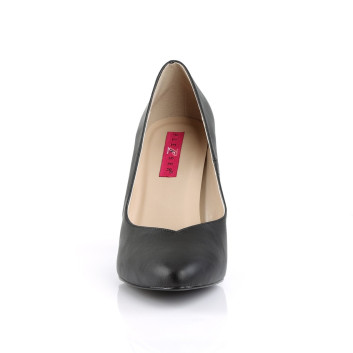 Pleaser Pink Label Dream-420 B/PU - Černé lodičky na vysokém podpatku